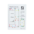 JIAFA Magnetic Screws Mat for iPhone 8 Plus - Magnetic Screws Mat by JIAFA | Online Shopping South Africa | PMC TechLife