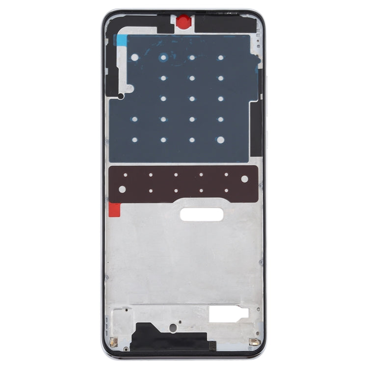 Front Housing LCD Frame Bezel Plate for Huawei P30 Lite (48MP)(White)