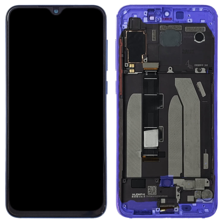 Original LCD Screen for Xiaomi Mi 9 SE Digitizer Full Assembly with Frame(Blue)