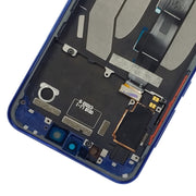 Original LCD Screen for Xiaomi Mi 9 SE Digitizer Full Assembly with Frame(Blue)