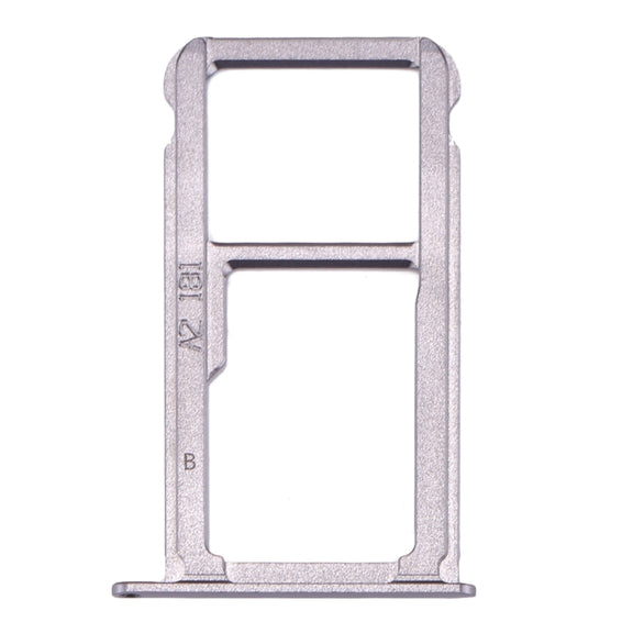 For Huawei nova SIM Card Tray & SIM / Micro SD Card Tray(Grey)