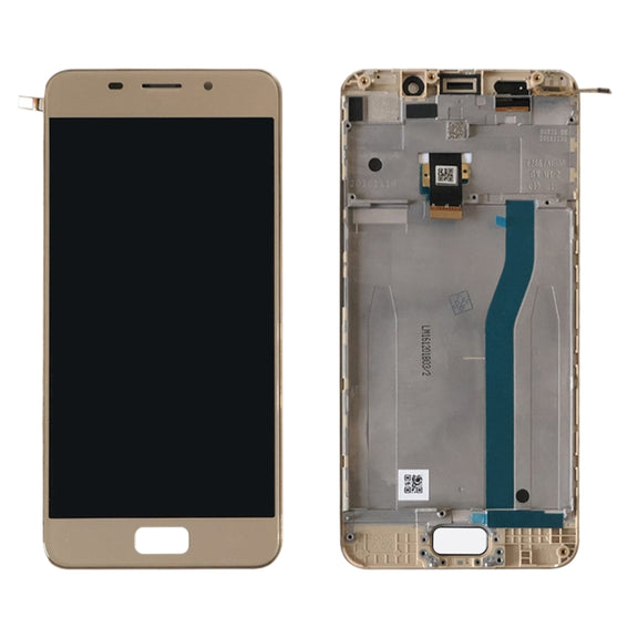 OEM LCD Screen for Asus Zenfone 3S Max ZC521TL X00GD  Digitizer Full Assembly with Frame���Gold)