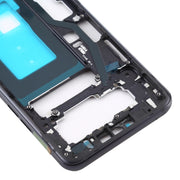 Front Housing LCD Frame Bezel Plate for LG G8 ThinQ (Black)