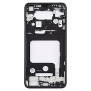 Front Housing LCD Frame Bezel Plate for LG V35 ThinQ (Black)