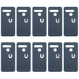 10 PCS Back Housing Cover Adhesive for LG Q70 - For LG by PMC TechLife | Online Shopping South Africa | PMC TechLife