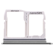 SIM Card Tray + Micro SD Card Tray for LG V40 ThinQ (Silver)