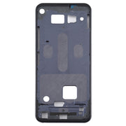 Front Housing LCD Frame Bezel Plate for LG Q70 (Black)