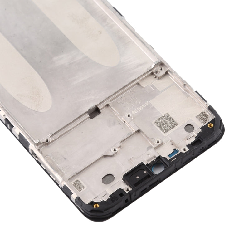 Front Housing LCD Frame Bezel Plate for Xiaomi Redmi 8A / Redmi 8 / Redmi 8A Dual / Redmi 8A Pro(Black)