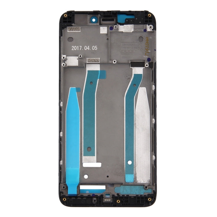 For Xiaomi Redmi 4X Front Housing LCD Frame Bezel(Black)