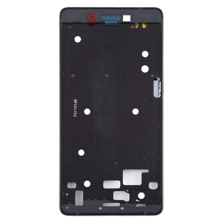 Front Housing LCD Frame Bezel Plate for Nokia 7 TA-1041 (Black)