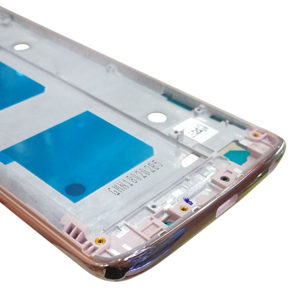 Front Housing LCD Frame Bezel for Motorola Moto G6 (Rose Gold)