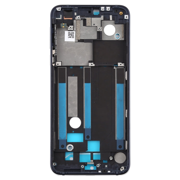 Front Housing LCD Frame Bezel Plate for Nokia 7.1 TA-1100 TA-1096 TA-1095 TA-1085 TA-1097(Black)
