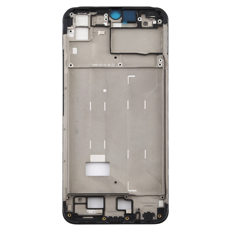 For Vivo Y3 Front Housing LCD Frame Bezel Plate(Black)