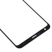 Front Screen Outer Glass Lens for LG Stylo 4 /  Q710 / Q710MS / Q710CS (Black)