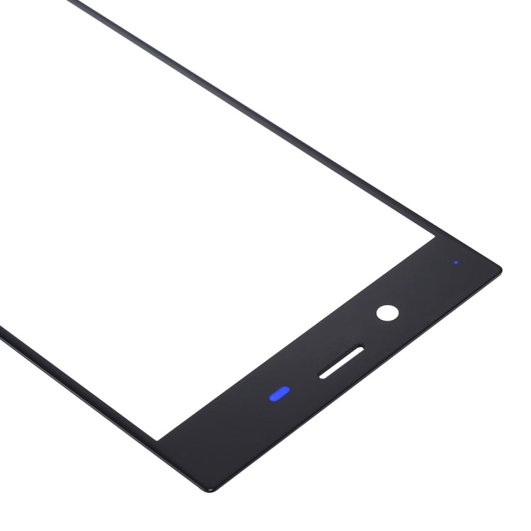 Front Screen Outer Glass Lens for Sony Xperia XZ(Black)
