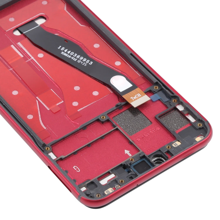 OEM LCD Screen for Huawei Honor 8X Digitizer Full Assembly with Frame(Red)