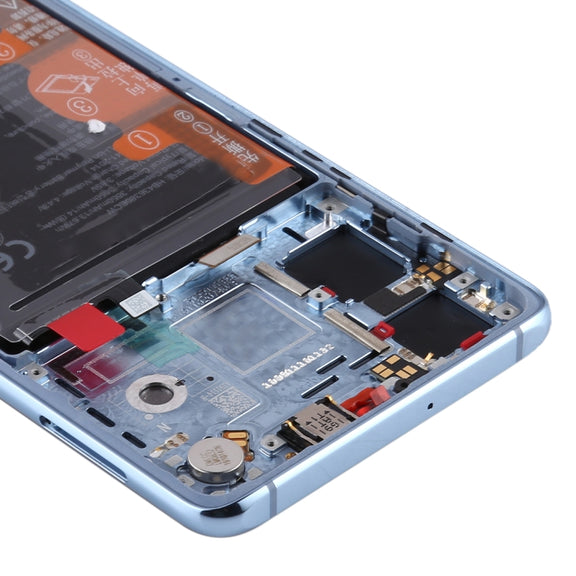 Original OLED LCD Screen for Huawei P30 Digitizer Full Assembly with Frame(Breathing Crystal)