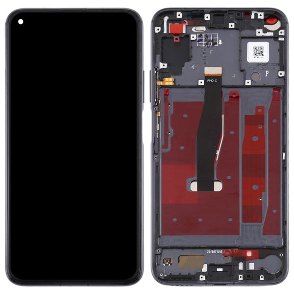 OEM LCD Screen for Huawei Honor 20 Digitizer Full Assembly with Frame(Black)
