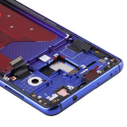Original OLED LCD Screen for Huawei Mate 20 Digitizer Full Assembly with Frame(Blue)