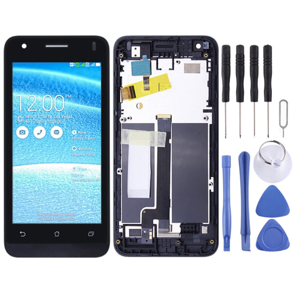 OEM LCD Screen for Asus Zenfone C ZC451CG Z007 Digitizer Full Assembly with Frame���Black)