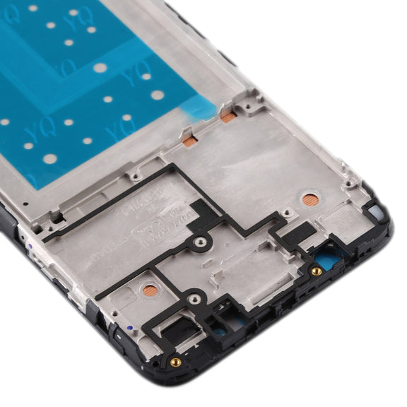 Front Housing LCD Frame Bezel Plate for Huawei Honor Play 7(Black)