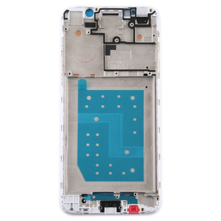 Front Housing LCD Frame Bezel Plate for Huawei Honor Play 7(White)
