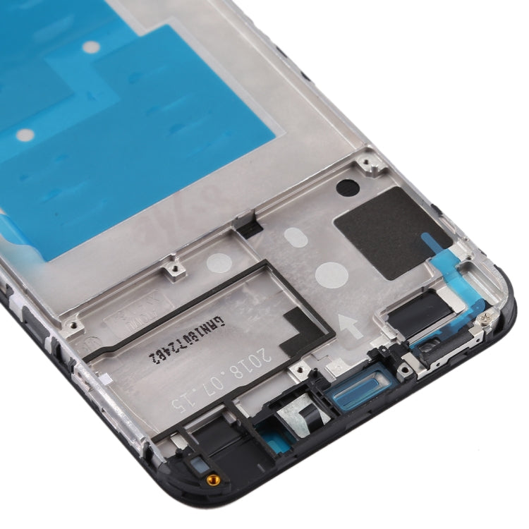 Front Housing LCD Frame Bezel Plate for Huawei Honor 7A(Black)