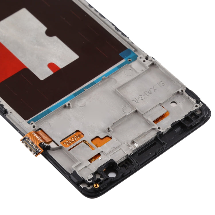 For OnePlus 3 / 3T A3000 A3010 TFT Material LCD Screen and Digitizer Full Assembly with Frame (Black)