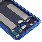 Front Housing LCD Frame Bezel Plate for Xiaomi Mi CC9 / 9 Lite(Blue)