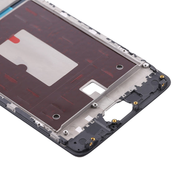 For OnePlus 3 / 3T / A3003 / A3000 / A3100 Front Housing LCD Frame Bezel Plate (Black)