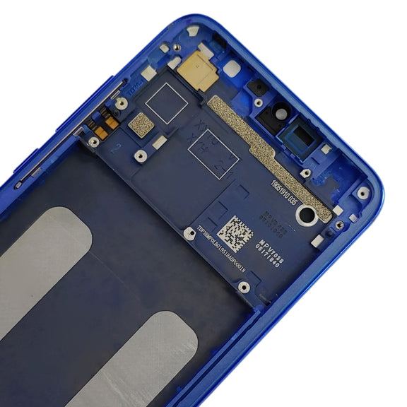 Original LCD Screen for Xiaomi Mi CC9 Digitizer Full Assembly with Frame(Blue)