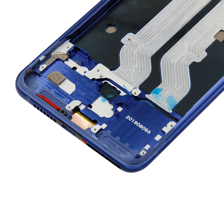 AMOLED Material LCD Screen and Digitizer Full Assembly with Frame for ZTE Axon 10 Pro (4G Version)(Blue)