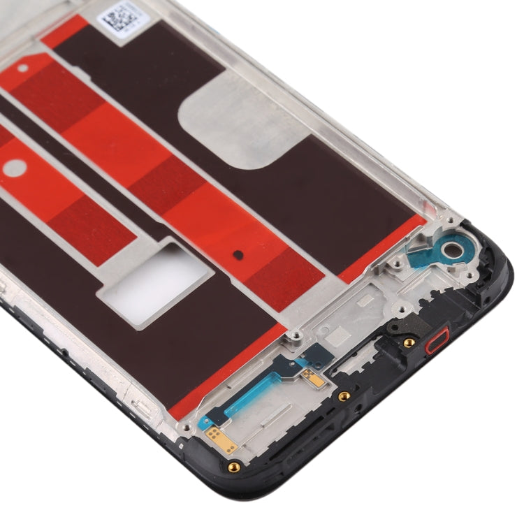 For OPPO A11 Front Housing LCD Frame Bezel Plate (Black)