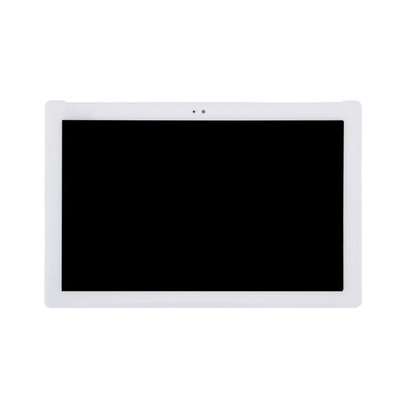 OEM LCD Screen for Asus ZenPad 10 Z300M / P021 (Yellow Flex Cable Version) with Digitizer Full Assembly (White)