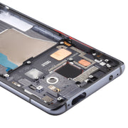 Front Housing LCD Frame Bezel Plate With Side Keys for Xiaomi Redmi K30 Pro (Black)