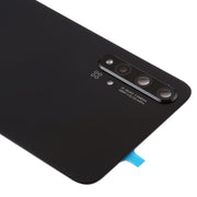 Original Battery Back Cover with Camera Lens Cover for Huawei Nova 5T(Black)