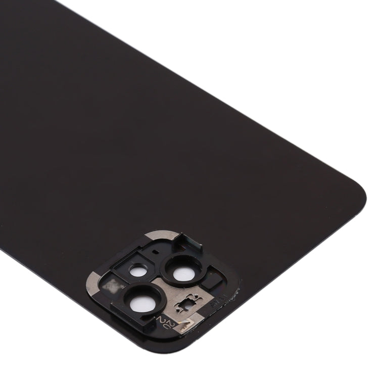 Battery Back Cover with Camera Lens Cover for Google Pixel 4(Black)
