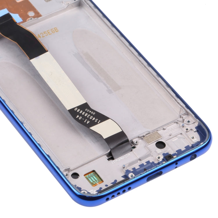LCD Screen and Digitizer Full Assembly with Frame for Xiaomi Redmi Note 8(Blue)