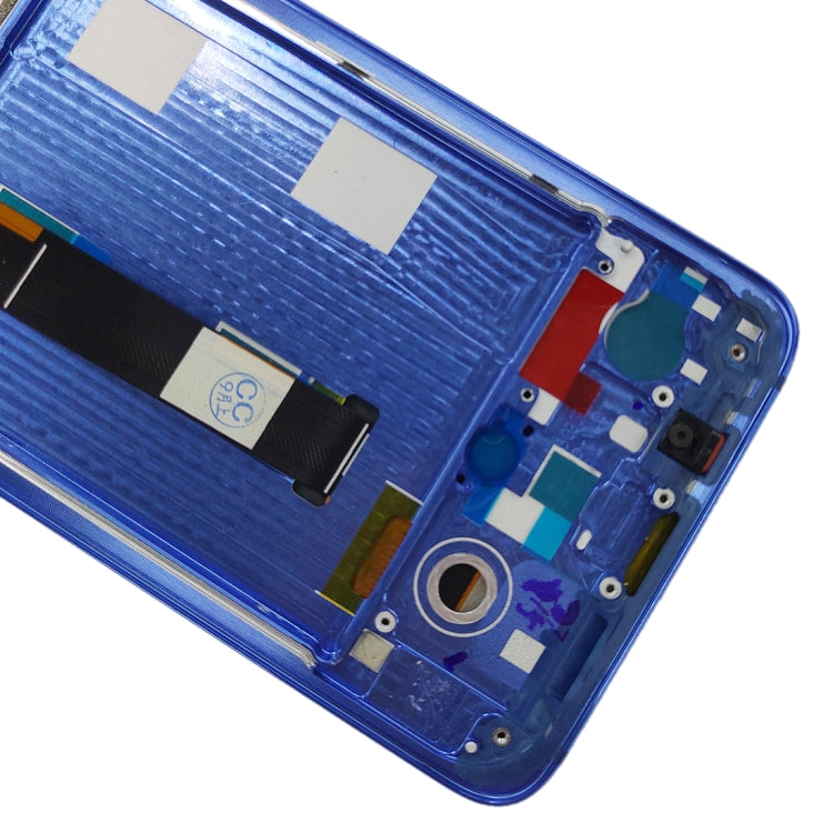 Original AMOLED LCD Screen for Xiaomi Mi 9 Digitizer Full Assembly with Frame(Blue)