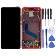 Original AMOLED LCD Screen for Xiaomi 9T Pro / Redmi K20 Pro / Redmi K20 Digitizer Full Assembly with Frame(Red)