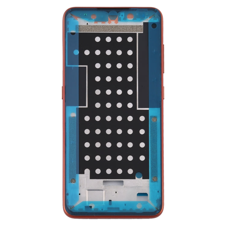 Middle Frame Bezel Plate for Nokia 7.2 / 6.2 / TA-1196 TA-1198 TA-1200 TA-1187 TA-1201 (Orange)