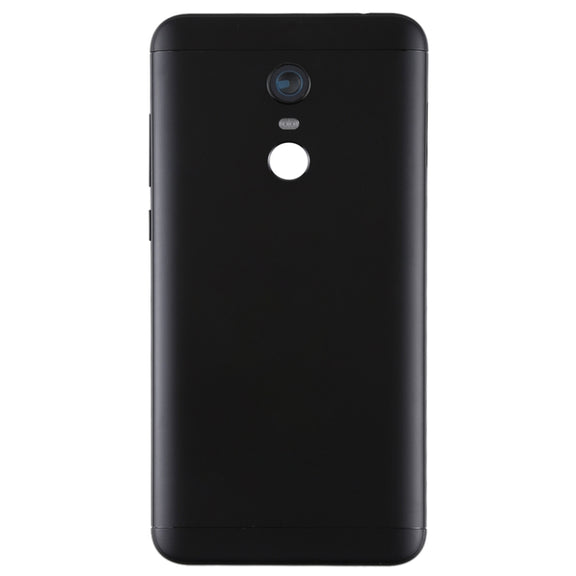 Back Cover with Camera Lens & Side Keys for Xiaomi Redmi 5 Plus(Black)