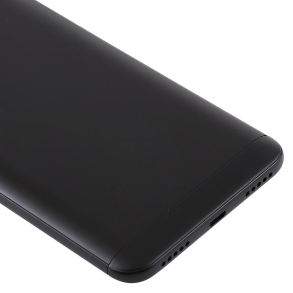 Back Cover with Camera Lens & Side Keys for Xiaomi Redmi 5 Plus(Black)