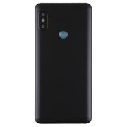 Back Cover with Camera Lens & Side Keys for Xiaomi Redmi Note 5(Black)