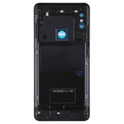 Back Cover with Camera Lens & Side Keys for Xiaomi Redmi Note 5(Black)