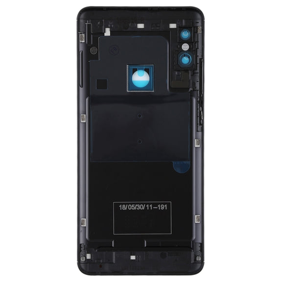 Back Cover with Camera Lens & Side Keys for Xiaomi Redmi Note 5(Black)
