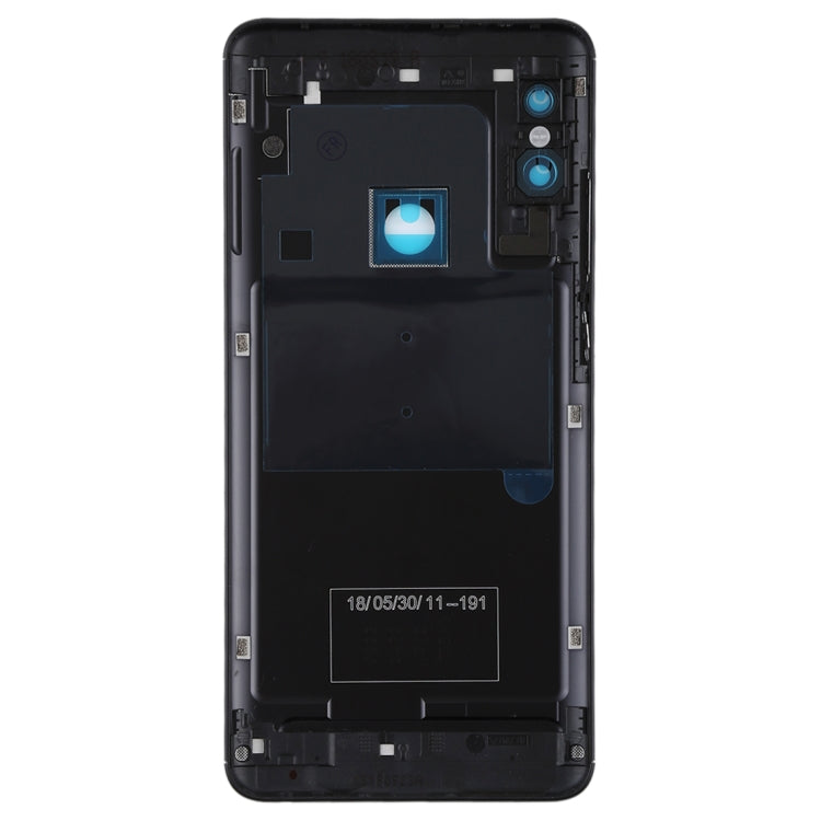 Back Cover with Camera Lens & Side Keys for Xiaomi Redmi Note 5(Black)