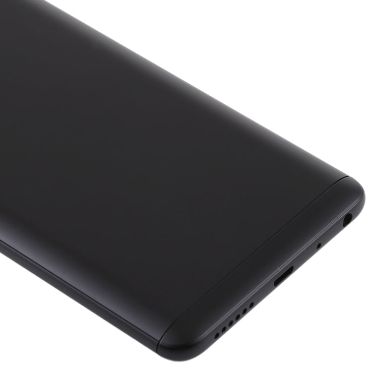 Back Cover with Camera Lens & Side Keys for Xiaomi Redmi Note 5(Black)