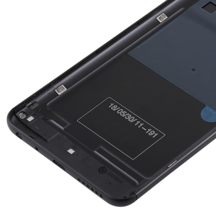 Back Cover with Camera Lens & Side Keys for Xiaomi Redmi Note 5(Black)