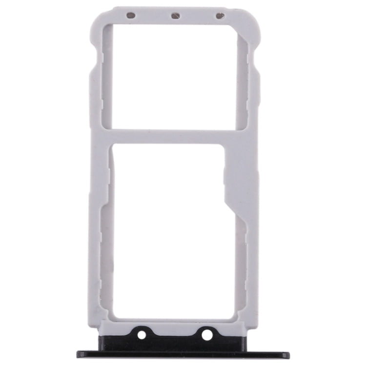 2 SIM Card Tray / Micro SD Card Tray for Huawei Nova 2s(Black)